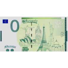 0 Euro biljet Miniwelt 0 Euro biljet Miniwelt